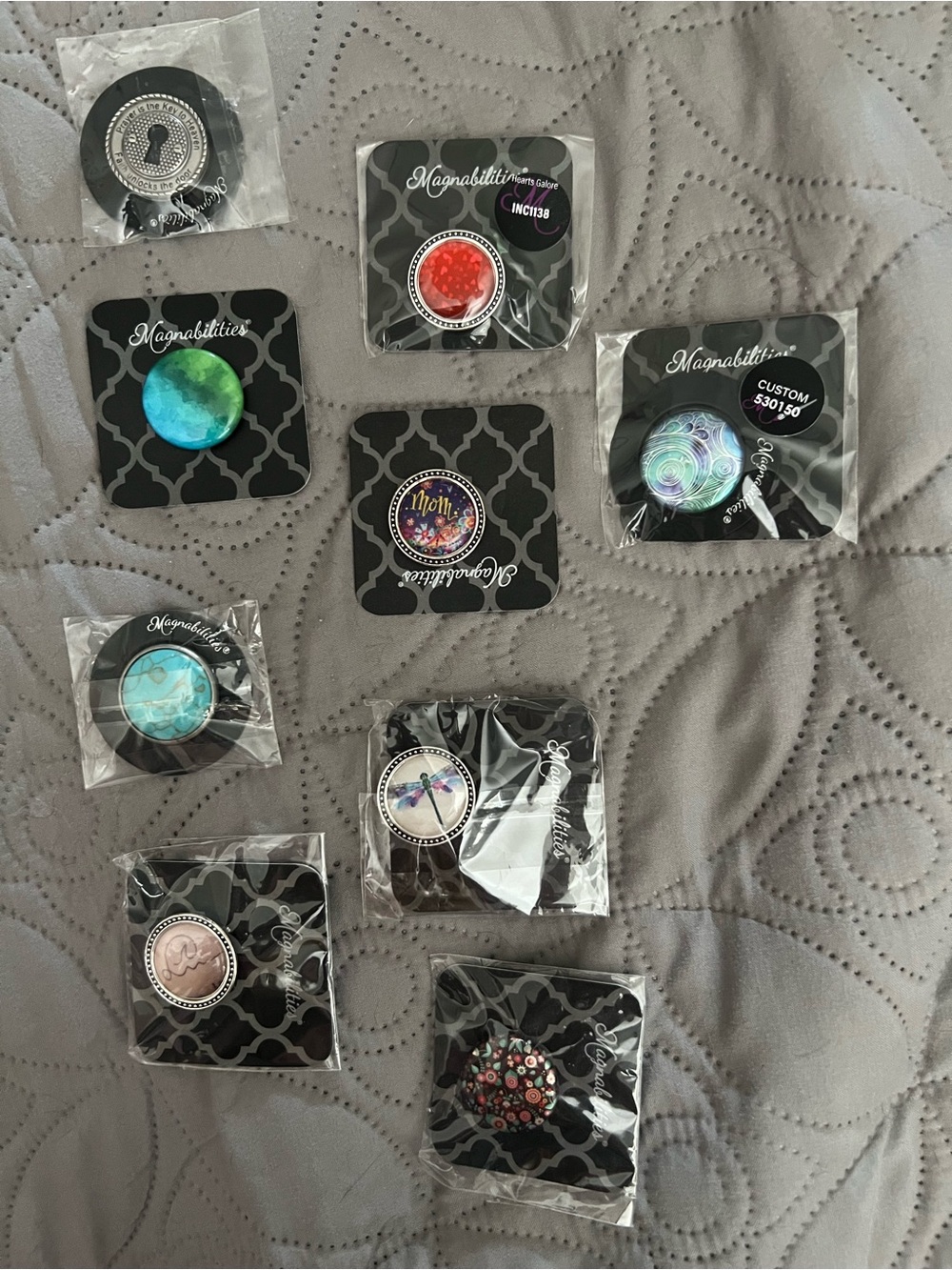 Magnabilities Multicolor Assorted Necklace Charms